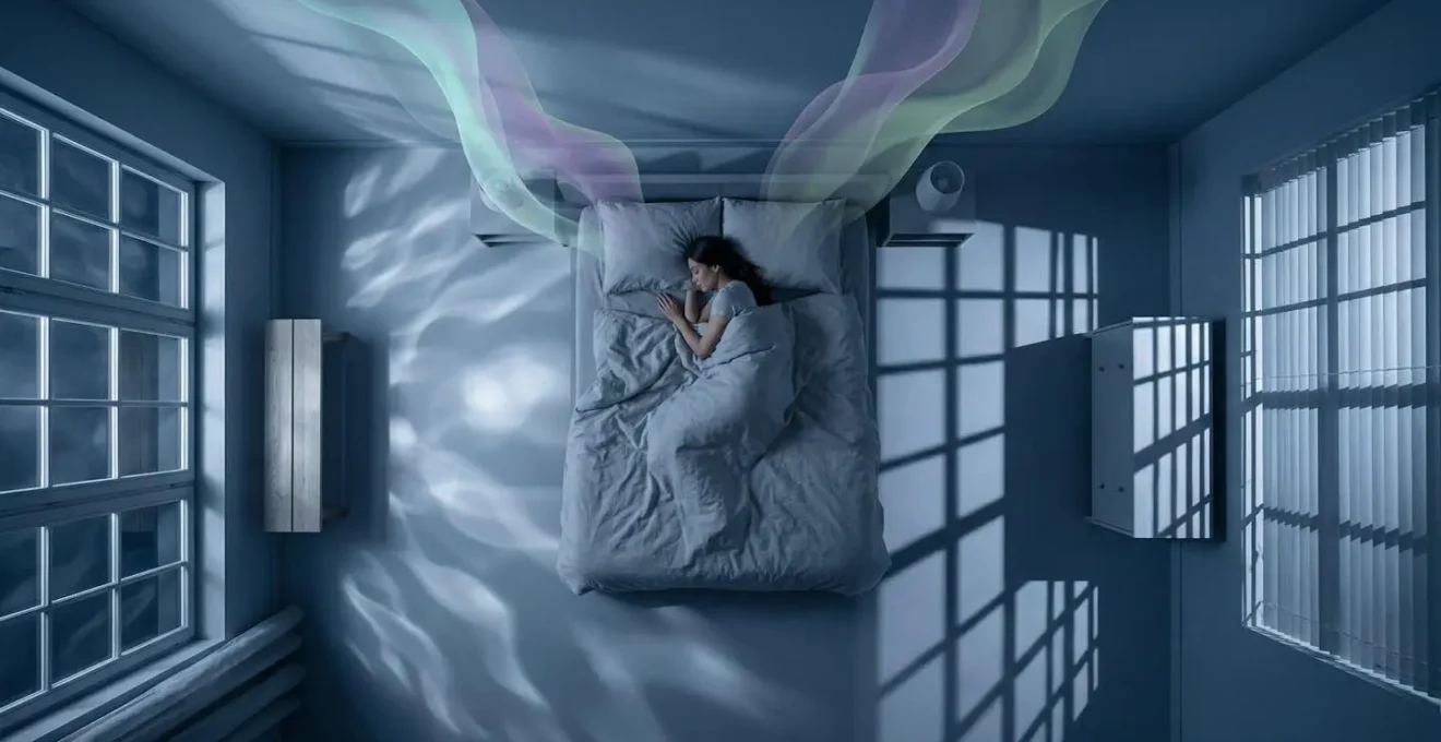 Représentation visuelle des phases de sommeil avec CBD comparées aux phases altérées par les somnifère